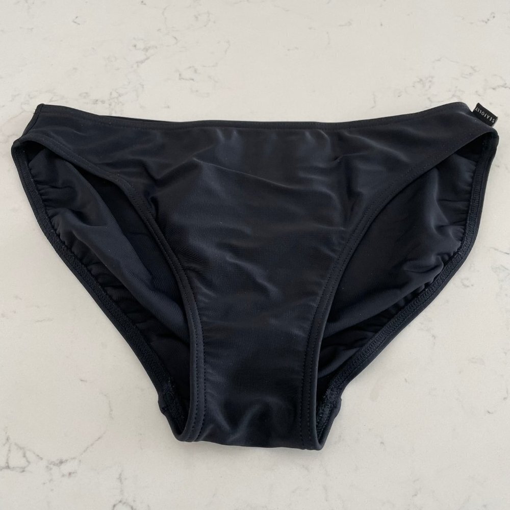 Seafolly Australia Nylon Elastane Lined Bikini Bottoms Black Sz 8 US/10 CDA - Picture 7 of 7